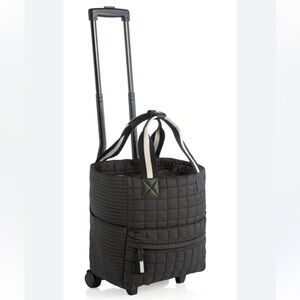 Shiraleah Ezra Roller Tote In Black New